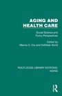 Cover: Aging and Health Care - Routledge