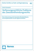 Abbildung von: Verfassungsrechtliche Probleme des Zweckentfremdungsrechts - Nomos