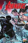 Cover: AVENGERS PAPERBACK 10 - DIE TODESJ&Auml;GER - Marvel bei Panini Comics