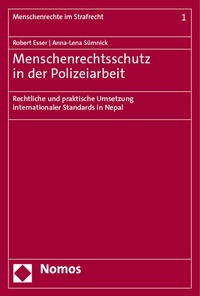 Abbildung von: Menschenrechtsschutz in der Polizeiarbeit - Nomos