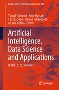 Cover: Artificial Intelligence, Data Science and Applications - Springer