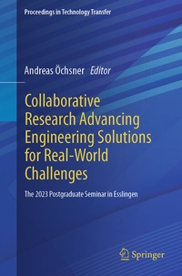 Abbildung von: Collaborative Research Advancing Engineering Solutions for Real-World Challenges - Springer