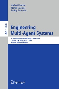 Enlarge image Cover: Engineering Multi-Agent Systems - Springer