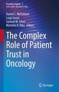 Cover: The Complex Role of Patient Trust in Oncology - Springer