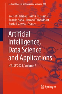 Enlarge image Cover: Artificial Intelligence, Data Science and Applications - Springer