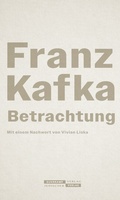 Cover: Betrachtung - J&uuml;discher Verlag im Suhrkamp Verlag