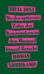 Cover: Wo der spitzeste Zahn der Karawanken in den Himmel hinauf fletscht - Suhrkamp