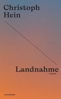 Cover: Landnahme - Suhrkamp