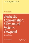 Cover: Stochastic Approximation: A Dynamical Systems Viewpoint - Springer
