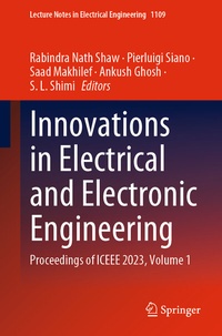 Abbildung von: Innovations in Electrical and Electronic Engineering - Springer