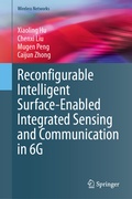 Cover: Reconfigurable Intelligent Surface-Enabled Integrated Sensing and Communication in 6G - Springer