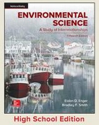Enlarge image Cover: Enger, Environmental Science, 2019, 15e, Student Edition - McGraw-Hill Inc.,US