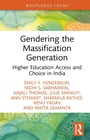 Cover: Gendering the Massification Generation - Routledge