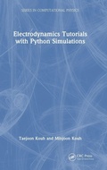 Cover: Electrodynamics Tutorials with Python Simulations - CRC Press