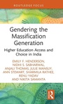 Cover: Gendering the Massification Generation - Routledge