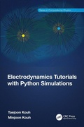 Cover: Electrodynamics Tutorials with Python Simulations - CRC Press