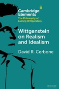Cover: Wittgenstein on Realism and Idealism - Cambridge University Press