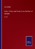 Cover: Notes, Critical and Practical, on the Book of Genesis - Salzwasser Verlag