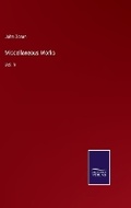 Cover: Miscellaneous Works - Salzwasser Verlag