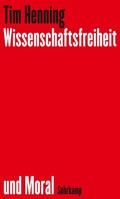 Cover: Wissenschaftsfreiheit und Moral - Suhrkamp
