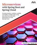 Cover: Microservices with Spring Boot and Spring Cloud - Orange Education Pvt Ltd