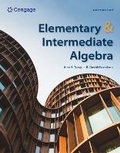 Cover: Elementary and Intermediate Algebra - Brooks/Cole