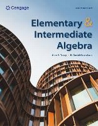 Abbildung von: Elementary and Intermediate Algebra - Brooks/Cole