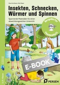 Cover: Insekten, Schnecken, W&uuml;rmer und Spinnen - Persen Verlag