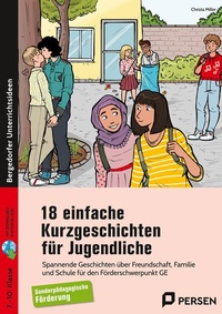 Abbildung von: 18 einfache Kurzgeschichten für Jugendliche - Persen Verlag in der AAP Lehrerwelt GmbH