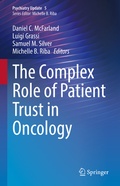 Cover: The Complex Role of Patient Trust in Oncology - Springer