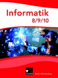 Cover: Informatik - Gymnasium Baden-W&uuml;rttemberg / Informatik - Baden-W&uuml;rttemberg / Informatik - Gymnasium Baden-W&uuml;rttemberg / Informatik Baden-W&uuml;rttemberg 8/9/10 - Buchner, C.C.