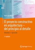 Cover: El proyecto constructivo en arquitectura-del principio al detalle - Springer