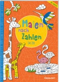 Cover: Malen nach Zahlen. Im Zoo - Tessloff Verlag Ragnar Tessloff GmbH & Co. KG