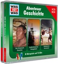 Cover: WAS IST WAS 3-CD H&ouml;rspielbox. Abenteuer Geschichte - Tessloff Verlag Ragnar Tessloff GmbH & Co. KG