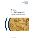 Cover: Erkl&auml;ren im Musikunterricht - Waxmann