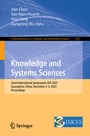 Cover: Knowledge and Systems Sciences - Springer