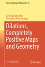Cover: Dilations, Completely Positive Maps and Geometry - Springer