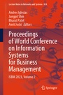 Cover: Proceedings of World Conference on Information Systems for Business Management - Springer