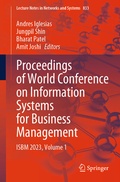 Cover: Proceedings of World Conference on Information Systems for Business Management - Springer