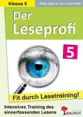 Cover: Der Leseprofi - Fit durch Lesetraining / Klasse 5 - KOHL VERLAG Der Verlag mit dem Baum