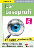 Cover: Der Leseprofi - Fit durch Lesetraining / Klasse 6 - KOHL VERLAG Der Verlag mit dem Baum