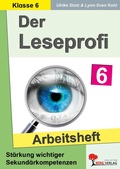 Cover: Der Leseprofi / Arbeitsheft - Fit durch Lesetraining / Klasse 6 - KOHL VERLAG Der Verlag mit dem Baum