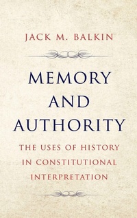 Enlarge image Cover: Memory and Authority - Yale University Press