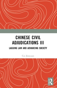 Abbildung von: Chinese Civil Adjudications III - Taylor & Francis