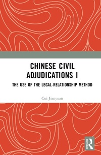 Abbildung von: Chinese Civil Adjudications I - Taylor & Francis