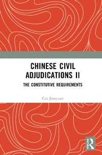 Abbildung von: Chinese Civil Adjudications II - Taylor & Francis
