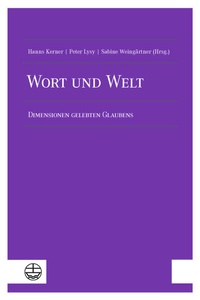Abbildung von: Wort und Welt - Evangelische Verlagsanstalt
