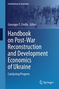 Cover: Handbook on Post-War Reconstruction and Development Economics of Ukraine - Springer