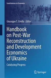 Enlarge image Cover: Handbook on Post-War Reconstruction and Development Economics of Ukraine - Springer