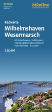 Cover: Radkarte Wilhelmshaven, Wesermarsch - Esterbauer